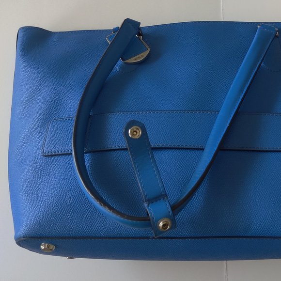 TUMI Everyday Tote Voyageur Blue Used - Picture 5 of 6